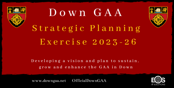 HAVE YOUR SAY - Development of a Strategic Plan (2023-2026) for Down GAA