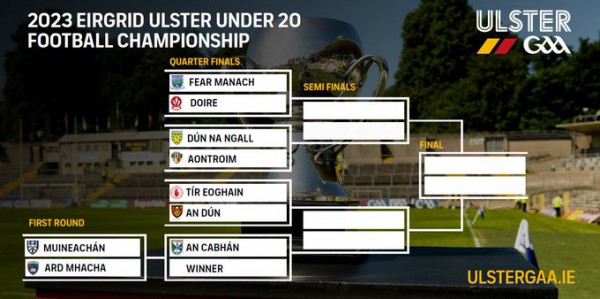 Ulster GAA 2023 Fixture Booklet – CLG Dhún na nGall