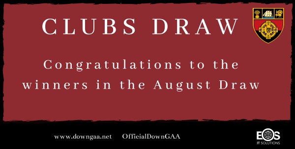 2022 Down GAA Clubs Draw - August 2022 RESULTS