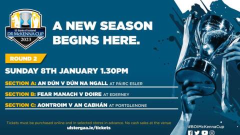 Dr McKenna Cup: Down v Donegal – BUY YOUR TICKET IN ADVANCE