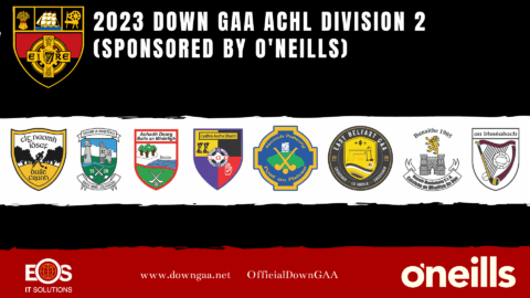 FIXTURES: 2023 Down GAA ACHL (Div 2)