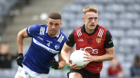 Eight-goal Down defeat Laois to set up final against Meath