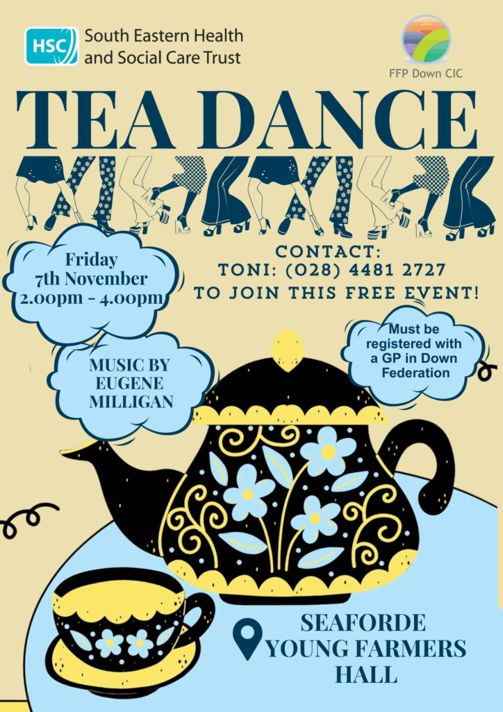Tea Dance Invitation – Seaforde Young Farmers Hall